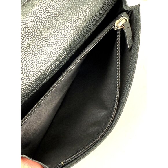 Chanel Vintage Wild Stitch Black Caviar Wallet - Picture 7 of 16